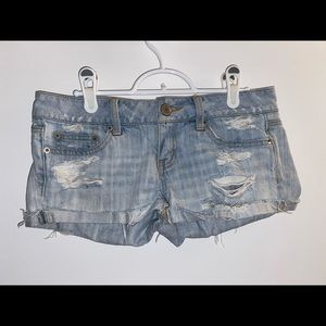 American eagle jean shorts